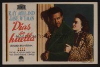 1e357 LOST WEEKEND Spanish herald '45 alcoholic Ray Milland, Jane Wyman, directed by Billy Wilder!
