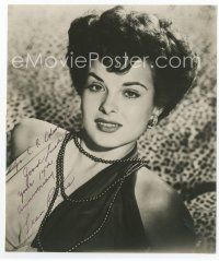 1e230 JEAN PETERS signed 7.5x8.75 still '54 head & shoulders portrait of the sexy actress!