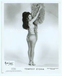 1e102 TEMPEST STORM 8x10 publicity still '60s the famous stripper nearly naked by Maurice Seymour!