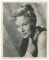 1e285 VIRGINIA MAYO signed 8x10 still '56 portrait before appearing in The Big Land by Bert Six!