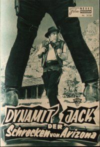 1e479 DYNAMITE JACK Austrian program '63 many images of wacky cowboy Fernandel!