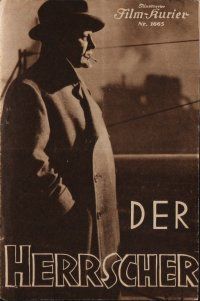 1e509 RULER Austrian program '37 Veit Harlan's Der Herrscher starring Emil Jannings!