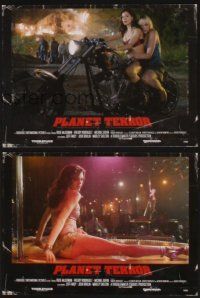 1e072 GRINDHOUSE 10 Japanese mini LCs '07 Rodriguez & Tarantino, Planet Terror & Death Proof!