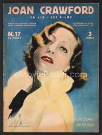 1f365 JOAN CRAWFORD French magazine '30s special issue of completely about her!