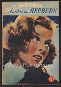 1f367 KATHARINE HEPBURN French magazine '30s special issue on Kate, close portrait on cover!