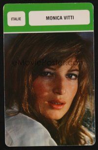 1f268 MONICA VITTI French card 1970s great portrait image of sexy actress!