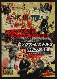 1f231 THERE'LL ALWAYS BE AN ENGLAND Japanese 7.25x10.25 '08 Julien Temple, The Sex Pistols!
