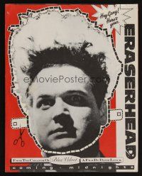1f134 ERASERHEAD special 11x14 '80s midnight showings, David Lynch, Jack Nance cut-out face mask!