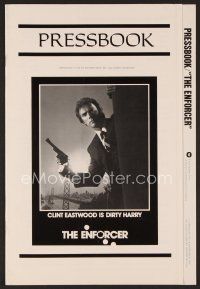1f466 ENFORCER pressbook '76 photo of Clint Eastwood as Dirty Harry by Bill Gold!