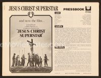 1f482 JESUS CHRIST SUPERSTAR pressbook '73 Ted Neeley, Andrew Lloyd Webber religious musical