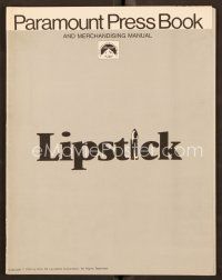 1f501 LIPSTICK pressbook '76 sexy Margaux Hemingway, the story of a woman's revenge!
