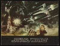 1f060 STAR WARS souvenir program book 1977 George Lucas classic, Jung art!