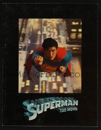 1f063 SUPERMAN program '78 comic book hero Christopher Reeve w/Margot Kidder!