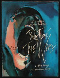 1f130 WALL promo brochure '82 Pink Floyd, Roger Waters, classic rock & roll artwork!