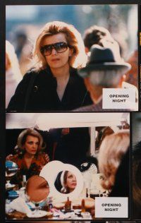 1f165 OPENING NIGHT 8 9.5x11.75 stills '77 John Cassavetes, Gena Rowlands, Ben Gazzara