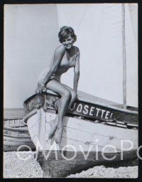 1f188 UNKNOWN FRENCH SEXY STARLETS 3 8x11 news photos '60s sexiest girls at the beach!