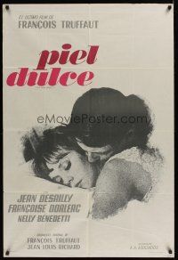 1h114 SOFT SKIN Argentinean '64 Francois Truffaut's La Peau Douce, Jean Desailly, Francoise Dorleac