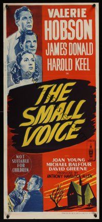 1h031 HIDEOUT Aust daybill '48 Valerie Hobson, James Donald, Howard Keel, The Small Voice!