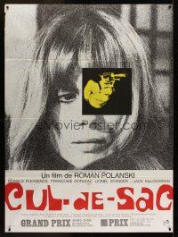 1h185 CUL-DE-SAC French 1p '66 Roman Polanski, Donald Pleasance, Francoise Dorleac