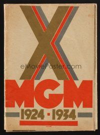 1h001 MGM 1924-1934 studio portrait portfolio '34 wonderful art of top stars by Sergio Gargiulo!