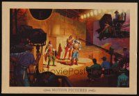 1h164 OUR AMERICA MOTION PICTURES set of 5 Coca-Cola special posters '43 how movies are made!