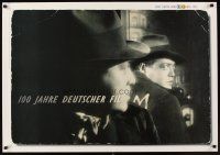 1k027 100 JAHRE DEUTSCHER FILM German 27x39 '95 film festival, great image of Peter Lorre in M!