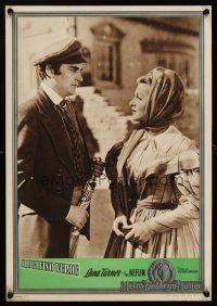 1k276 GREEN DOLPHIN STREET Italian 13x18 pbusta '53 pretty Lana Turner & Richard Hart!
