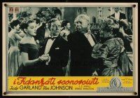 1k278 IN THE GOOD OLD SUMMERTIME Italian 13x18 pbusta '50 Judy Garland & Buster Keaton dancing!
