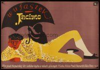 1k410 UNCLE HYACINTH Polish 23x33 '59 Ladislao Vajda's Pepote, Cherka art of reclining matador!