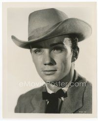 1m219 BEN COOPER 8x10 still '56 great head & shoulders portrait wearing cowboy hat!