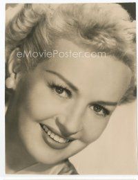 1m230 BETTY GRABLE 8.5x11 still '40s wonderful super close up smiling portrait of the pretty star!