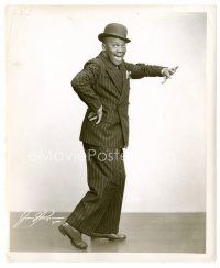 1m236 BILL ROBINSON 8x10 still '30s wonderful full-length portrait in his tap dancing shoes!