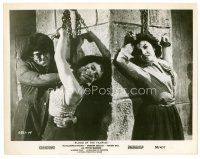 1m240 BLOOD OF THE VAMPIRE 8x10 still '58 Victor Madden & sexy Barbara Shelley in chains!