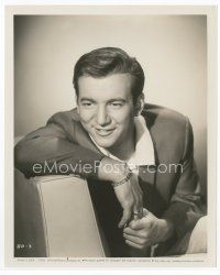 1m245 BOBBY DARIN 8x10 still '60 smiling seated portrait of the singer from Come September!