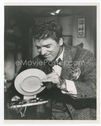 1m258 BURT LANCASTER 7.75x10 still '60 with collection plate from Elmer Gantry by St Hilaire!