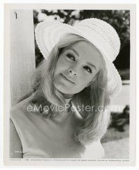 1m266 CAROLE WELLS 8x10 still '64 head & shoulders smiling portrait of the pretty blonde actress!
