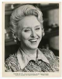 1m276 CELESTE HOLM 8x10 still '73 head & shoulders smiling portrait as Aunt Polly from Tom Sawyer!