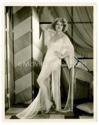 1m293 CLARA BOW 8x10 still '30 full-length in sexy nightgown from Her Wedding Night by Richee!