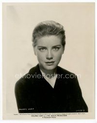 1m367 DOLORES HART 8x10 still '57 head & shoulders c/u of the beautiful actress who became a nun!