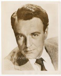 1m373 DONALD SINDEN 8x10 still '57 close portrait of the English actor from Doctor at Large!