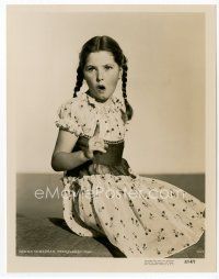 1m374 DONNA CORCORAN 8x10.25 still '51 great c/u of the child actress from Angels in the Outfield!