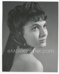 1m391 ELANA EDEN 8x10 still '60 close up of the pretty Israeli actress from The Story of Ruth!