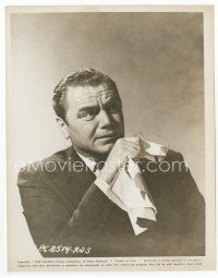 1m402 ERNEST BORGNINE 8x10.25 still '60 close up looking worried with papers from Man on a String!