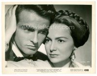 1m479 HEIRESS 8x10 still '49 William Wyler, romantic c/u of Olivia de Havilland & Montgomery Clift!