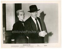 1m513 INVADERS FROM MARS 8x10 still '53 close up of Hillary Brooke & Leif Erickson!