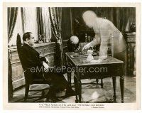 1m514 INVISIBLE MAN RETURNS 8x10 still '40 cool fx image of Vincent Price at Hardwicke's desk!