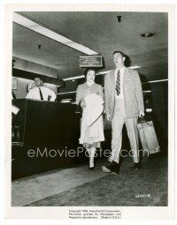 1m552 KILLING 8x10 still '56 cool candid of Sterling Hayden in airport!