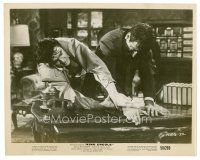 1m555 KING CREOLE 8x10 still '58 great image of Elvis Presley fighting!