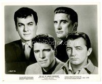 1m579 LIST OF ADRIAN MESSENGER 8x10 still '63 Tony Curtis, Kirk Douglas, Burt Lancaster, Mitchum!