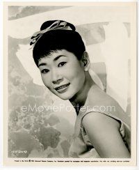 1m640 MIYOSHI UMEKI 8x10 still '61 great head & shoulders portrait from Flower Drum Song!
